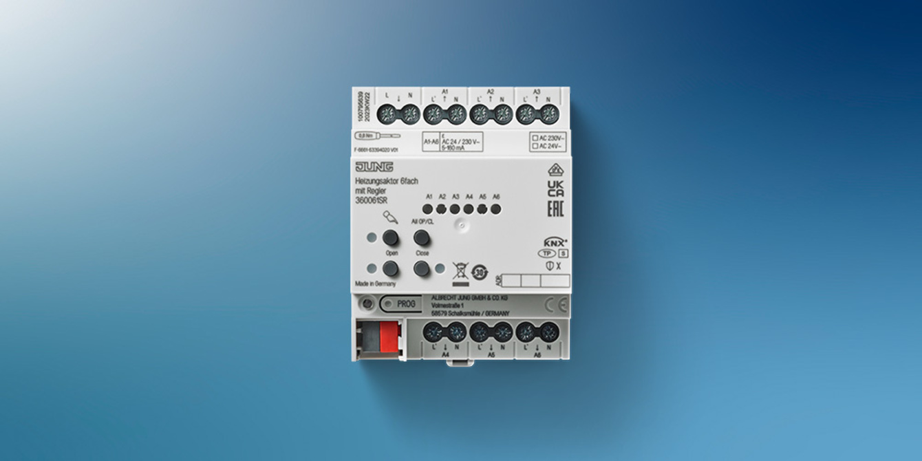 KNX Heizungsaktor 6-fach bei Gresch Elektrotechnik Inh. Marcus Becker in Zeitz